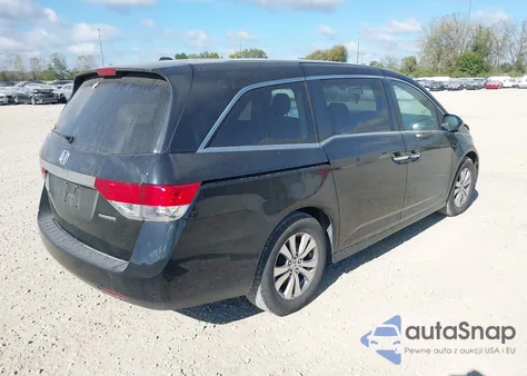 2017 Honda Odyssey Se z USA, uszkodzony, nr VIN 5FNRL5H39HB025860